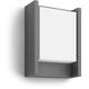 Philips - arbour Applique murale extérieure led 1x6W, 4000K, 22x16x7,5 - Anthracite