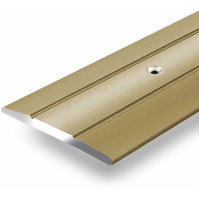 Bergangsprofil Abdeckleiste Firm K132 Form: c Breite: 36 mm Länge: 100 cm Vorgebohrt Gold - Gold