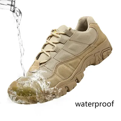 Chaussures de randonnée imperméables et respirantes pour hommes bottes de l'armée Dulskip baskets