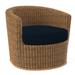 Barrel Chair - Braxton Culler Paradise Cove 30" Wide Tufted Yes Barrel Chair Polyester/Cotton/Rattan/Wicker/Other Performance Fabrics | Wayfair