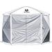 Mcombo Pop-Up Portable Gazebo Screen Tent Wind Panels, Silver P1024-4PC Fabric in Gray | 94 H x 94 W x 0.2 D in | Wayfair 6052-P1024W-4PC