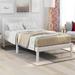 Avo Twin Solid Wood Platform Bed by Harriet Bee in White | 41 H x 42 W x 80 D in | Wayfair 436DD4FBEB4B4EDB90944C1E7AF9DD57