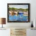 Breakwater Bay Safe Harbor - Picture Frame Painting Print on Canvas Canvas, Solid Wood in Black/Brown/Gray | 24 H x 18 W x 1.5 D in | Wayfair