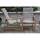 Birch Lane™ Demetri 3 Piece Lounge Seating Group, Nylon in Gray | Outdoor Furniture | Wayfair 20D8FD24A5064B0E821782D0CE7E68F7