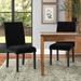 Three Posts™ Barclay Velvet Side Chair Wood/Upholstered/Velvet in Black | 37.75 H x 18.25 W x 22.5 D in | Wayfair 4988219A7A9B479EB067D066D9F13008