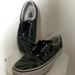 Vans Shoes | Lace Up Vans | Color: Black/Green | Size: 9.5