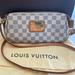 Louis Vuitton Bags | Louis Vuitton Damier Azur Eva Crossbody Bag | Color: White | Size: Os