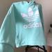 Adidas Tops | Adidas Mint Hoodie | Color: Blue/Green | Size: M