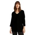 TOM TAILOR Damen 1029665 Basic Pullover, 14482-Deep Black, S