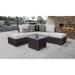 kathy ireland River Brook 6 Piece Outdoor Wicker Patio Furniture Set 06b