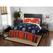 MLB 875 Detroit Tigers Queen Bed In a Bag Set