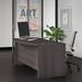 Studio C 72W x 36D Bow Front Desk by Bush Business Furniture