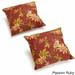 Blazing Needles 18-inch All-Weather Throw Pillow (Set of 2)