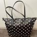 Kate Spade Bags | Kate Spade Adaira Polka Dot Diaper Bag Black | Color: Black/Cream | Size: Os