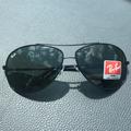 Ray-Ban Accessories | Brand New Ray Ban 3293 Wrap Aviators In Black | Color: Black | Size: Os