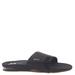 REEF Fanning Slide - Mens 7 Black Sandal Medium