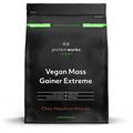 Protein Works Vegan Mass Gainer Extreme | Schoko Haselnuss Himmel | Kalorienreicher & Proteinreicher Pulver-Shake | Kohlenhydratreicher Weight Gainer| 1kg