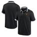 Men's Fanatics Branded Black Texas Longhorns Color Block Polo