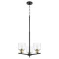 Quorum International Monarch 19 Inch 3 Light Mini Chandelier - 610-3-6980