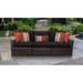 kathy ireland River Brook 3 Piece Outdoor Wicker Patio Furniture Set 03c