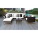 Amalfi 8 Piece Outdoor Wicker Patio Furniture Set 08m