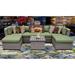 Florence 7 Piece Sectional Seating Group with Cushions and Optional Sunbrella Performance Fabric