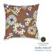 kathy ireland HOME Retro Floral Bursts 18" x 18" Decorative Pillow Polyester/Polyfill blend | 18 H x 18 W x 3 D in | Wayfair RTFBS18X18DP