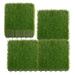 Dilon Desi 12.6" x 12.6" Artificial Grass Turf Panel | 1.58 H x 12.6 W x 12.6 D in | Wayfair DLSL10CP04