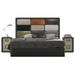 Hispania Home London Upholstered Standard Bedroom Set Upholstered in Brown | King | Wayfair BEDOR175-KM