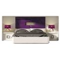 Hispania Home London Upholstered Standard Bedroom Set Upholstered in Brown | Queen | Wayfair BEDOR177-SET4QM