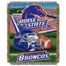 NCAA Mountain West Conference Home Field Advantage Tapestry Throw