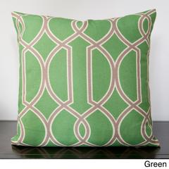 Artistic Weavers Dalia Geometric Trellis 22-inch Decorative Feather Down Pillow