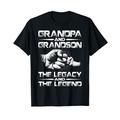 Grandpa and Grandson The Legend And The Legacy T-Shirt