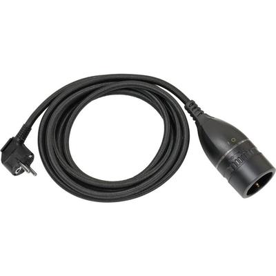 1161830010 Strom Verlängerungskabel Schwarz 3.00 m H05VV 3G 1,5 mm² - Brennenstuhl