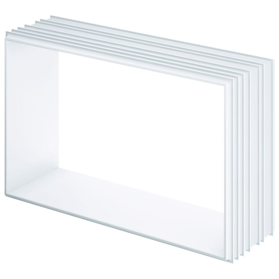 ACO Therm Block Leibungselement Set für Therm Block Set für Kunststofflichtschächte, 30 cm, 100x50 cm Image