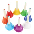 Slade – jouet Musical coloré Instrument de Percussion cloche à main 8 notes jouet Musical pour