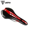 LIETU-Selle de vélo de montagne en fibre de carbone housse de coussin de siège de vélo de route