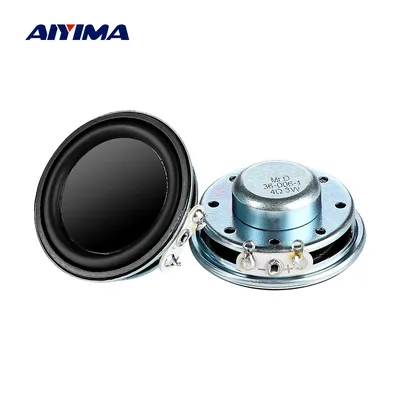 AIYIMA – Mini haut-parleurs de musique multimédia gamme complète Ultra-mince magnétique 1.4