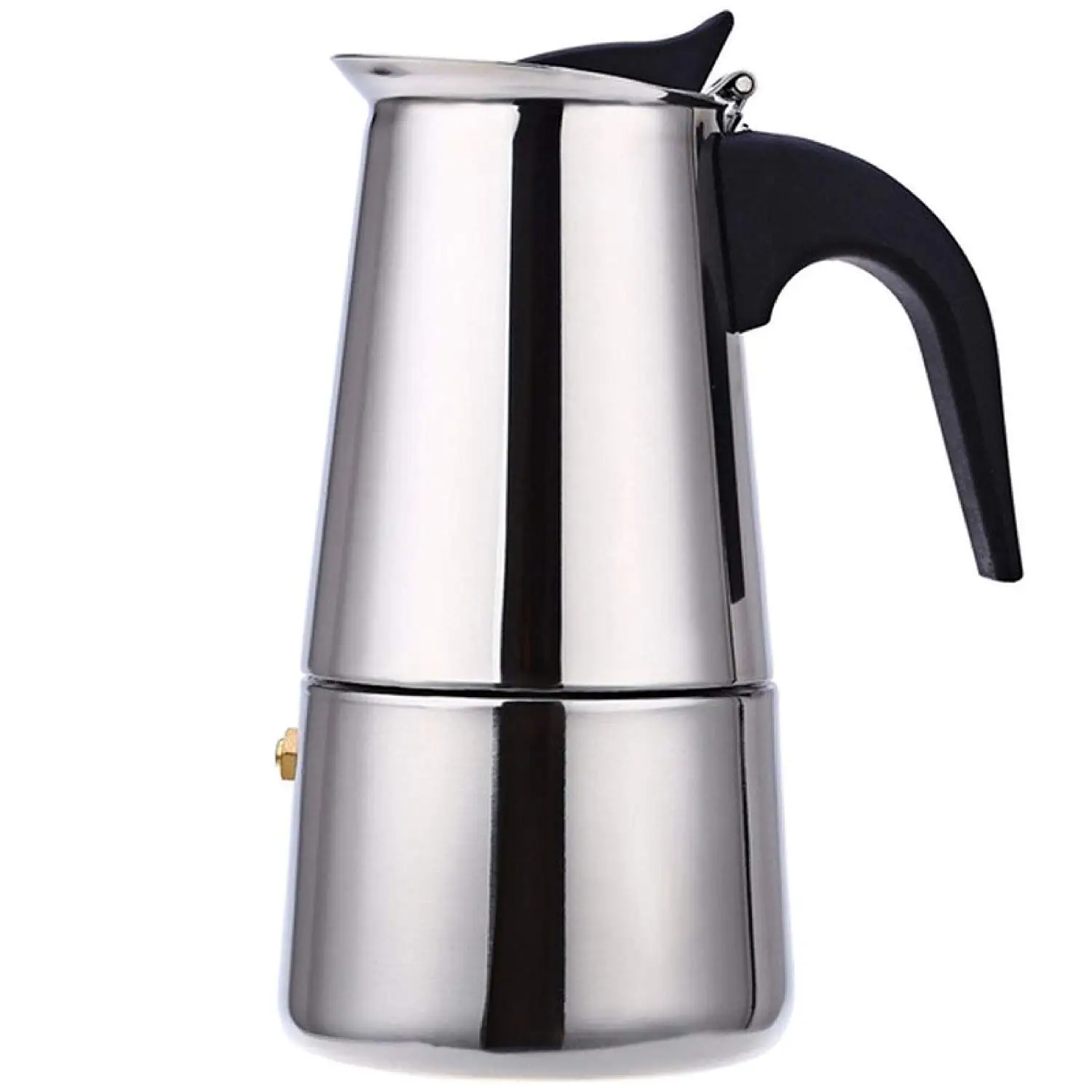 Cafetière standard en acier inoxydable, moka, expresso, latte, filtre de cuisinière, cafetière pour cuisine, WF1111, 2, 4, 6/9