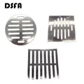 DSFA-Couvercles de Siphons de Sol Ronds et Carrés en Acier Inoxydable Fournitures Scolaires