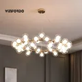 Lustre à bulles LED pour salon et salle à manger éclairage suspension G4 2024 V-110V Winfordo