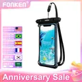 FONKEN – Coque de téléphone étanche pour Iphone Samsung Xiaomi sac sec de natation étui étanche