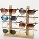 Présentoir de lunettes de soleil en bois multicouches étagère à lunettes porte-bijoux T1 vitrine