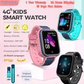 Montre connectée 4G pour enfants GPS moniteur étanche appel vidéo écoute à distance GPS LBS