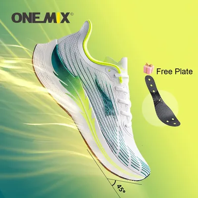 ONEMIX – chaussures de course respirantes et souples pour hommes baskets de Sport d'extérieur et