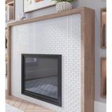 Tile Club 1" x 3" Glass Brick Joint Mosaic Wall & Floor Tile Glass in White | 3 H x 1 W x 0.31 D in | Wayfair WFBR88066A