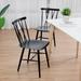 Costway Set of 2 Dining Side Chairs Chairs Armless Cross Back Kitchen - See Details