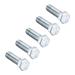 7/16-14*1-1/2 Hex Head Screw Bolts Fastener Grade 5 UNC Carbon Steel 5pcs - 7/16"*1-1/2"(D*L)-5pcs