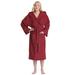 Women's Turkish Cotton Hooded Bathrobe