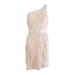 Adrianna Papell Women's Tiered Chiffon One Shoulder Dress
